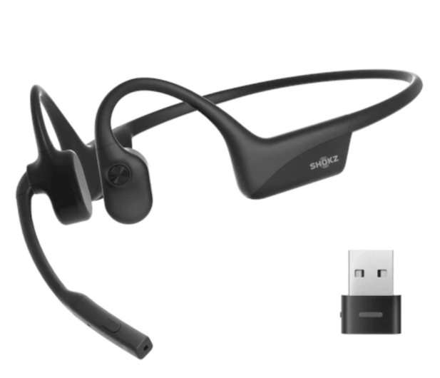 SHOKZ OpenComm2 UC ( USB-A) Black zestaw C110-AA-BK - 1240325 - zdjęcie